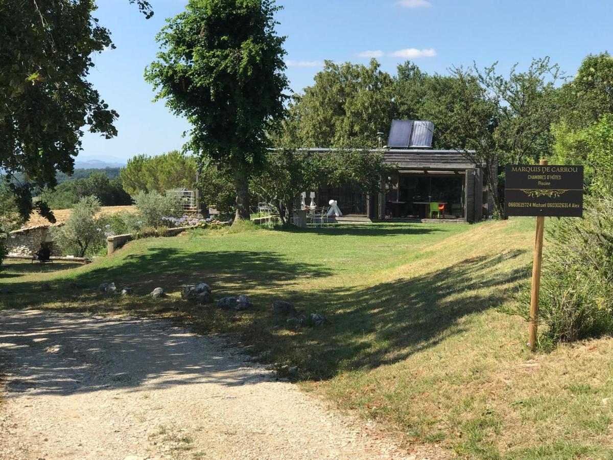 Marquis De Carrou Bed & Breakfast Rochefort-Samson ภายนอก รูปภาพ